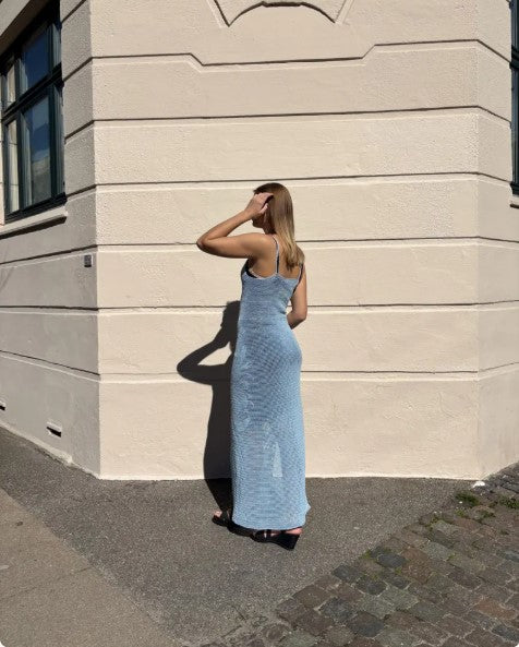Floral Crochet Maxi Dress Pattern