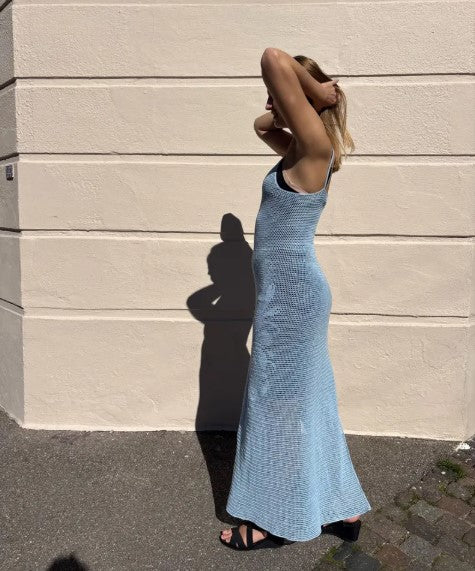 Floral Crochet Maxi Dress Pattern