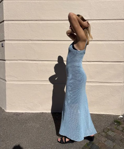 Floral Crochet Maxi Dress Pattern