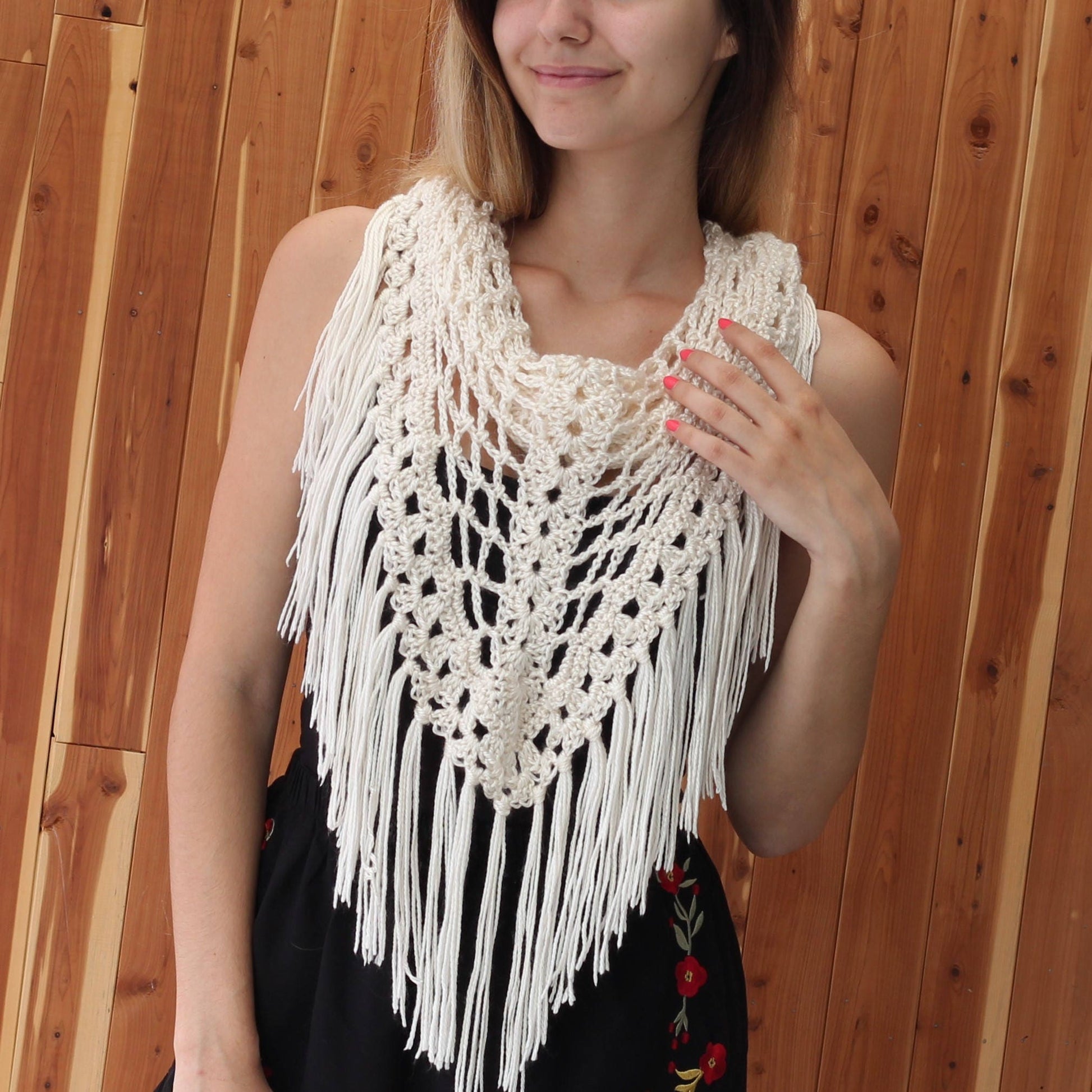 MEDA Scarf crochet pattern