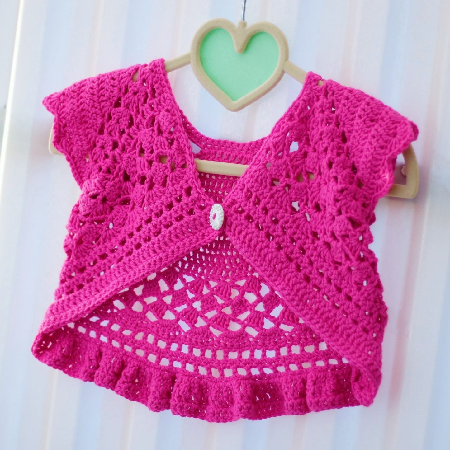 Crochet Pattern DORALY Cardigan – PDF