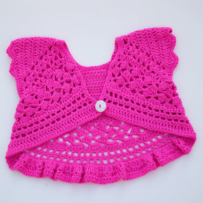 Crochet Pattern DORALY Cardigan – PDF
