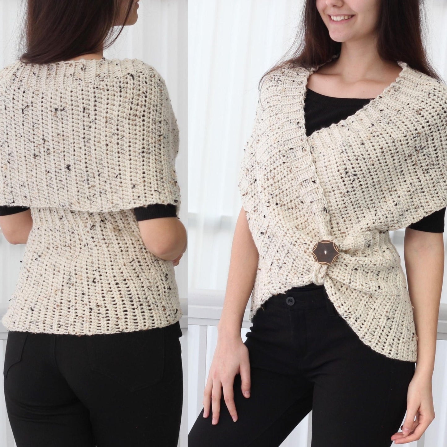 LEYA Poncho crochet pattern