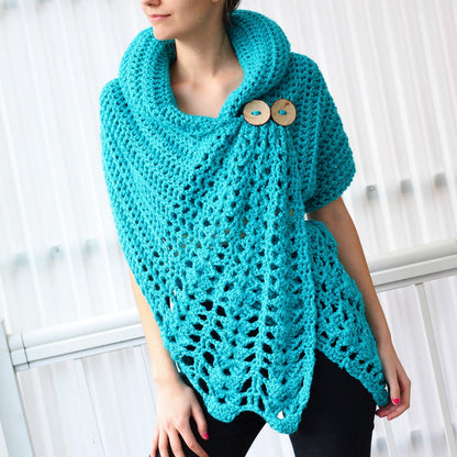 SHALI Poncho crochet pattern