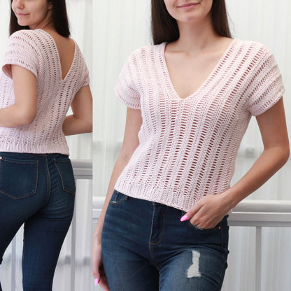 LYDIA Top crochet pattern