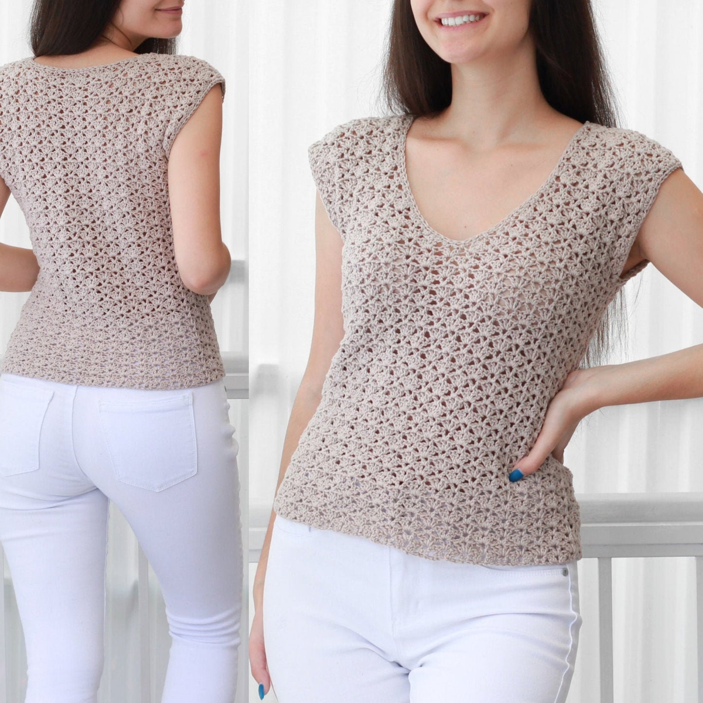 SOPHIA Top crochet pattern