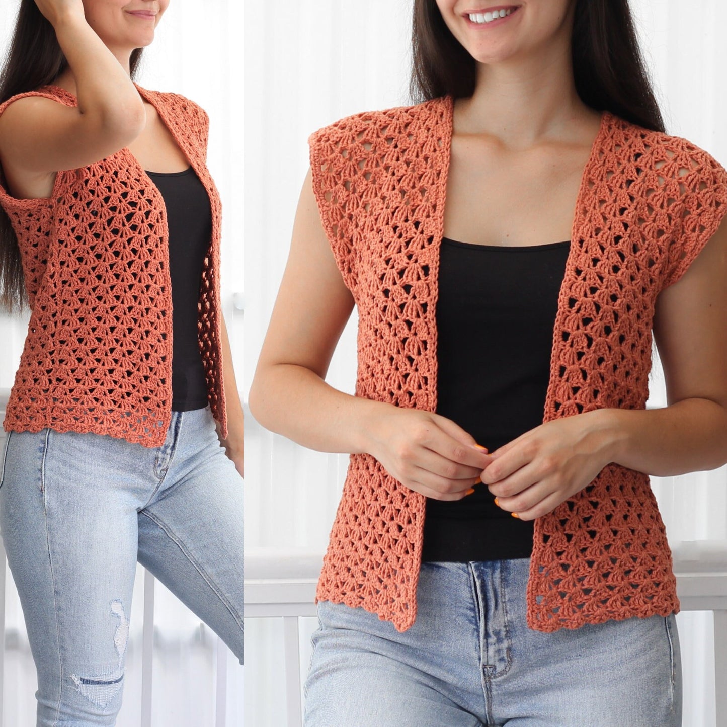 HARPER Cardigan crochet pattern