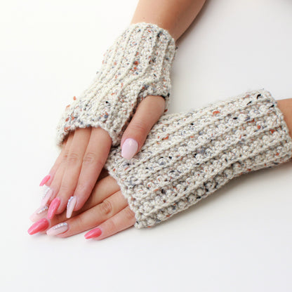 Crochet pattern- LAYLA Crochet fingerless gloves pattern-Women crochet pattern-Wrist Warmers pattern-Fingerless Mitts Pattern PDF Size S-M-L image 5