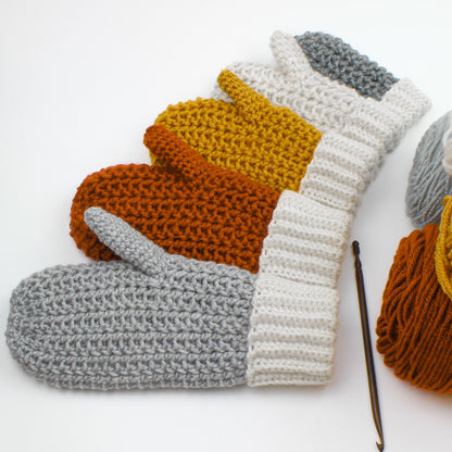 CHARLOTTE Mittens crochet pattern