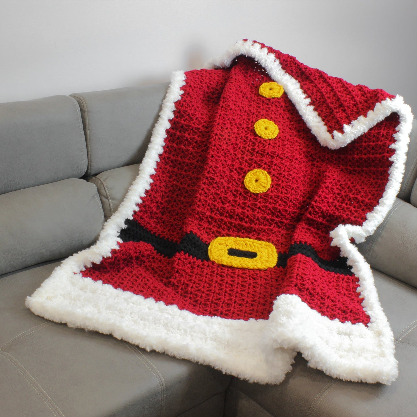 SANTA Blanket crochet pattern