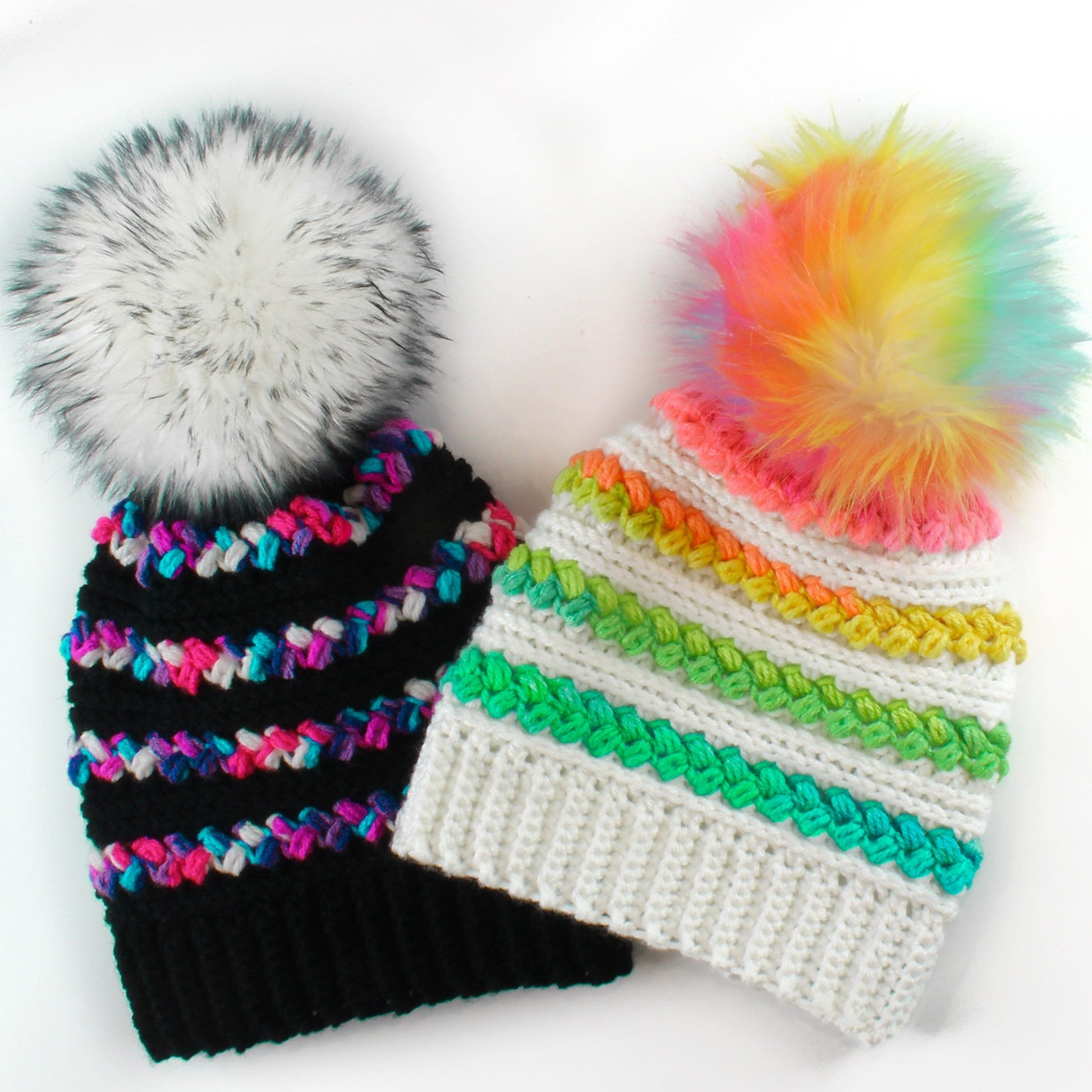 Easy Crochet pattern-Crochet hat–MADISON Beanie Hat Pattern-Crochet hat pattern PDF-Crochet beanie Pom Pom (Toddler-Child–Teen- Adult sizes) image 7