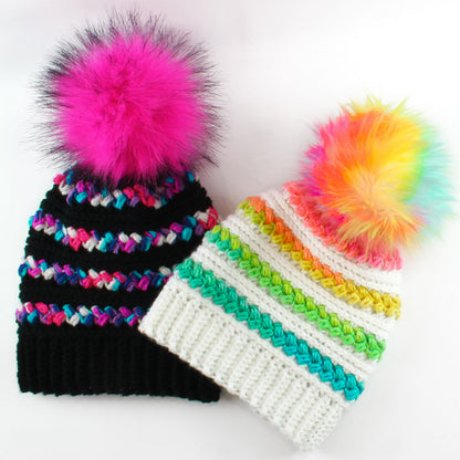 Easy Crochet pattern-Crochet hat–MADISON Beanie Hat Pattern-Crochet hat pattern PDF-Crochet beanie Pom Pom (Toddler-Child–Teen- Adult sizes) image 9