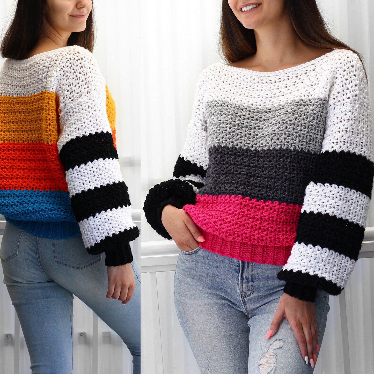 JULIA Sweater crochet pattern