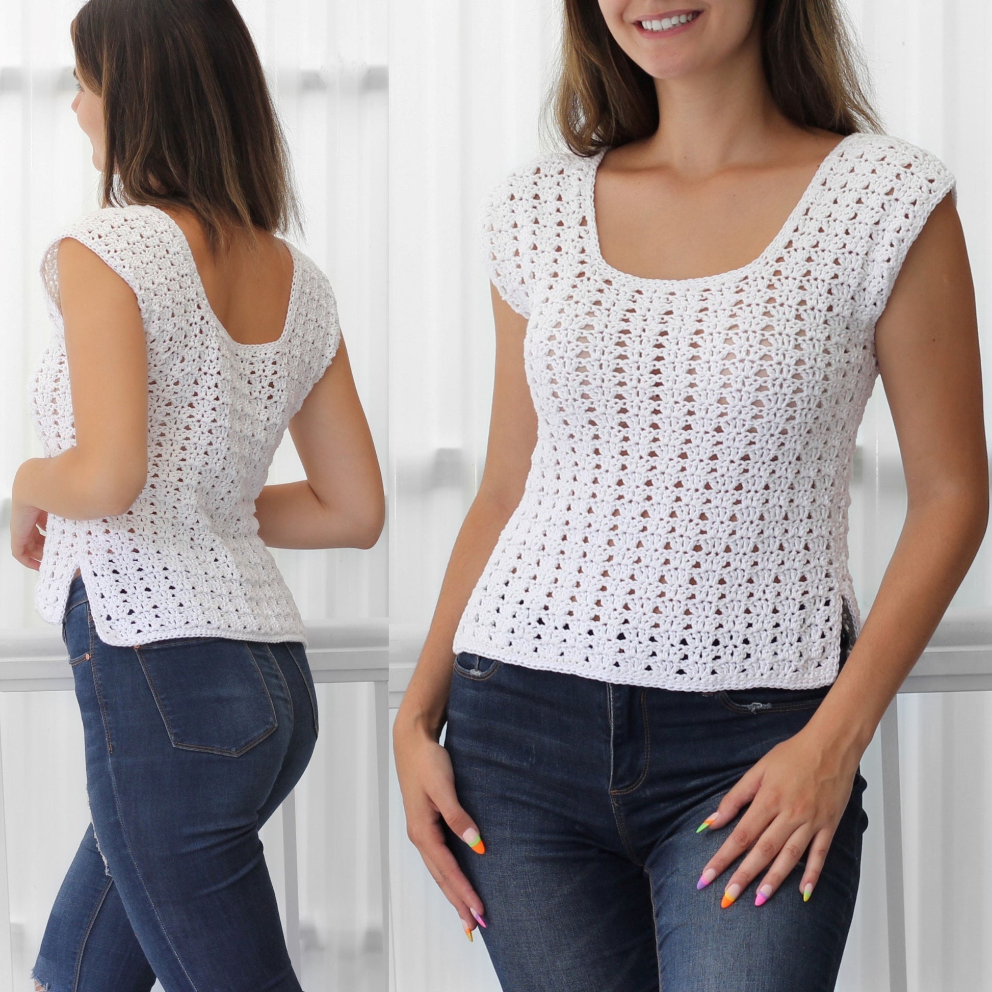 GABRIELLA Top crochet pattern
