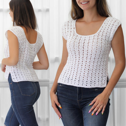 GABRIELLA Top crochet pattern
