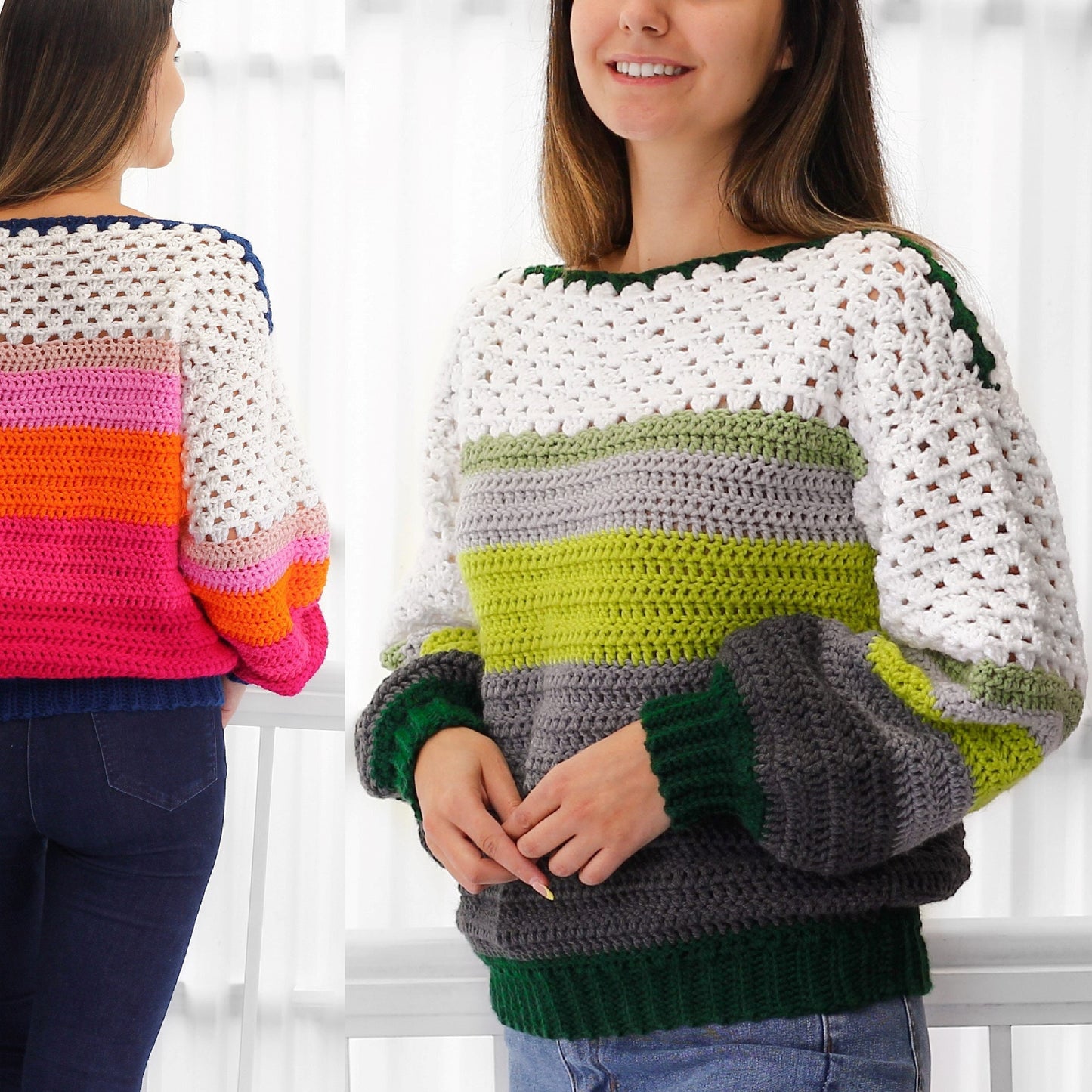 PENELOPE Sweater crochet pattern