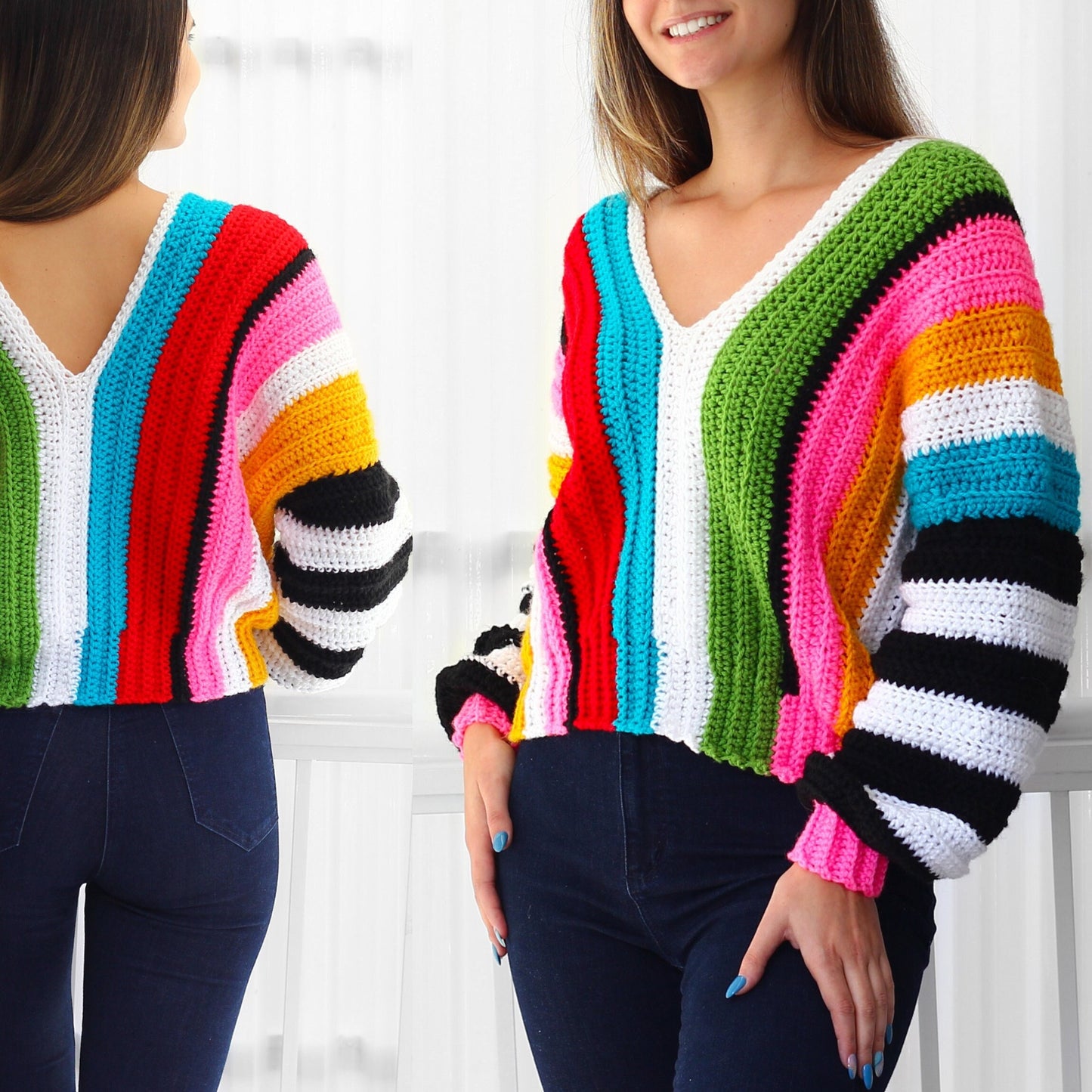 EMILIA Sweater crochet pattern