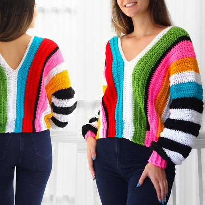 EMILIA Sweater crochet pattern