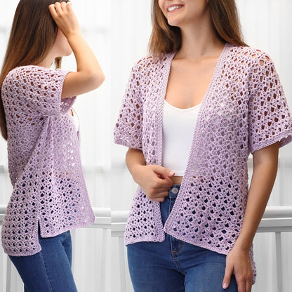 ELIANA Cardigan crochet pattern