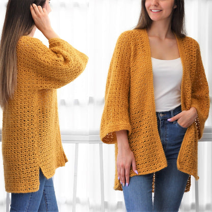 MADELYN Cardigan crochet pattern