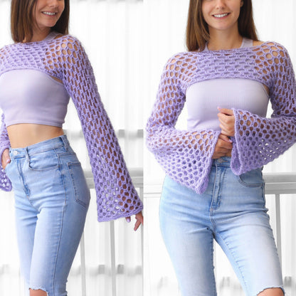 LILY Shrug crochet pattern