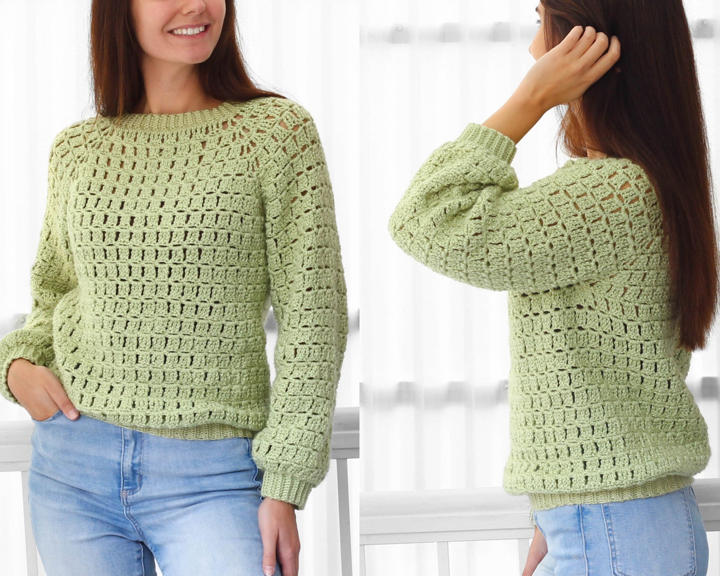 AMAYA Sweater crochet pattern