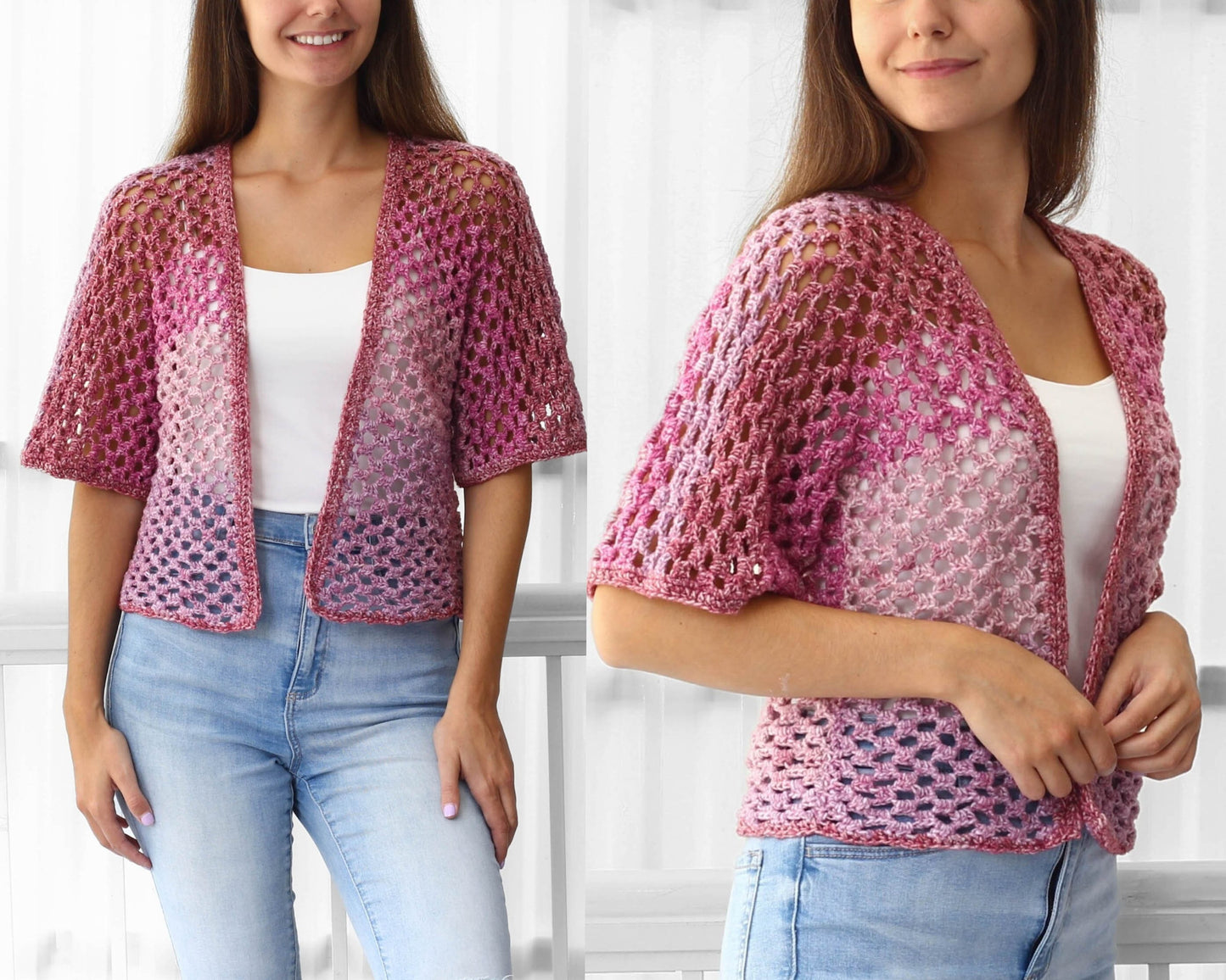 KINSLEY Cardigan crochet pattern