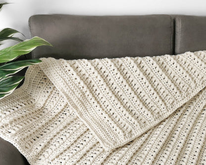 MELLOW Blanket crochet pattern
