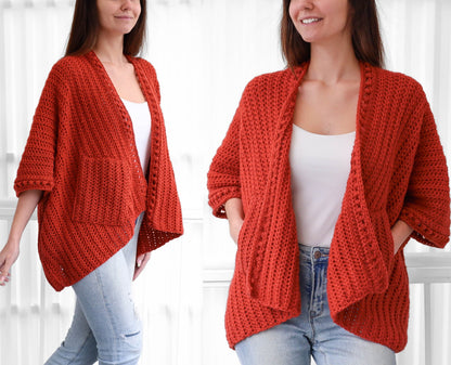 EMILY Cardigan crochet pattern