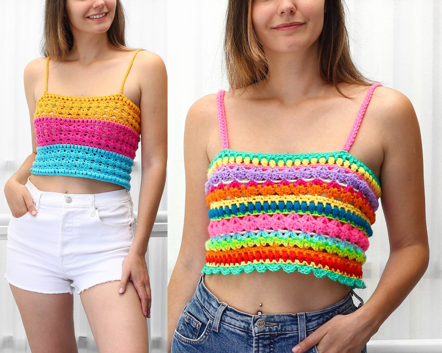 CAROLINE Top crochet pattern