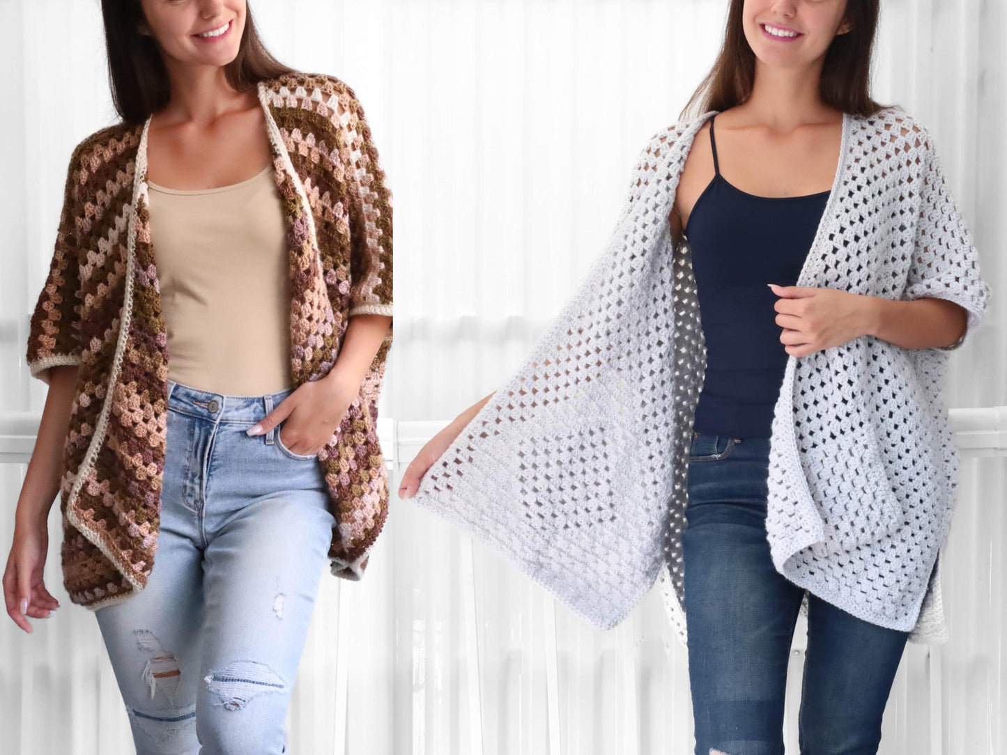 JOSIE Cardigan crochet pattern