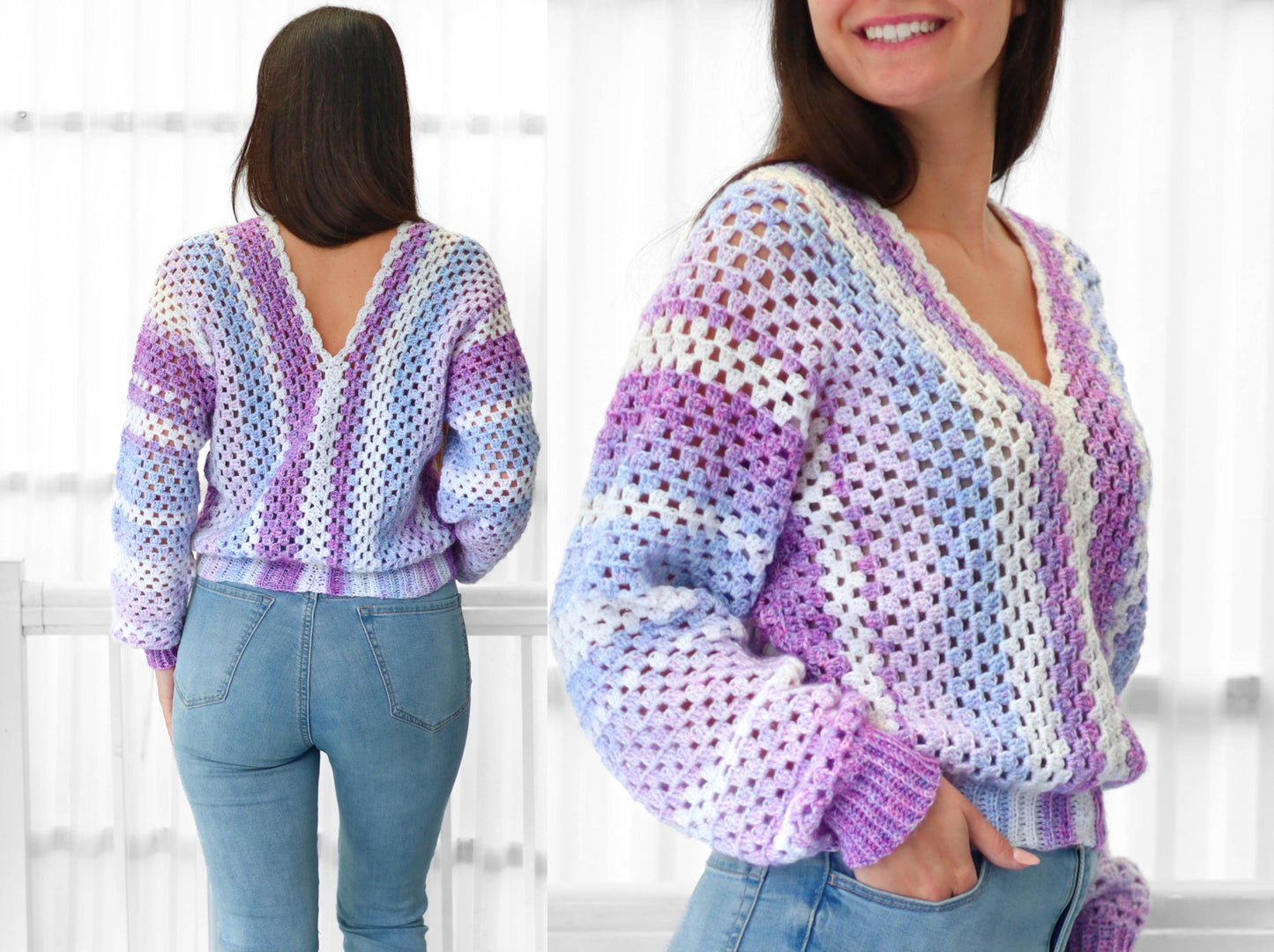 MILLIE Sweater crochet pattern