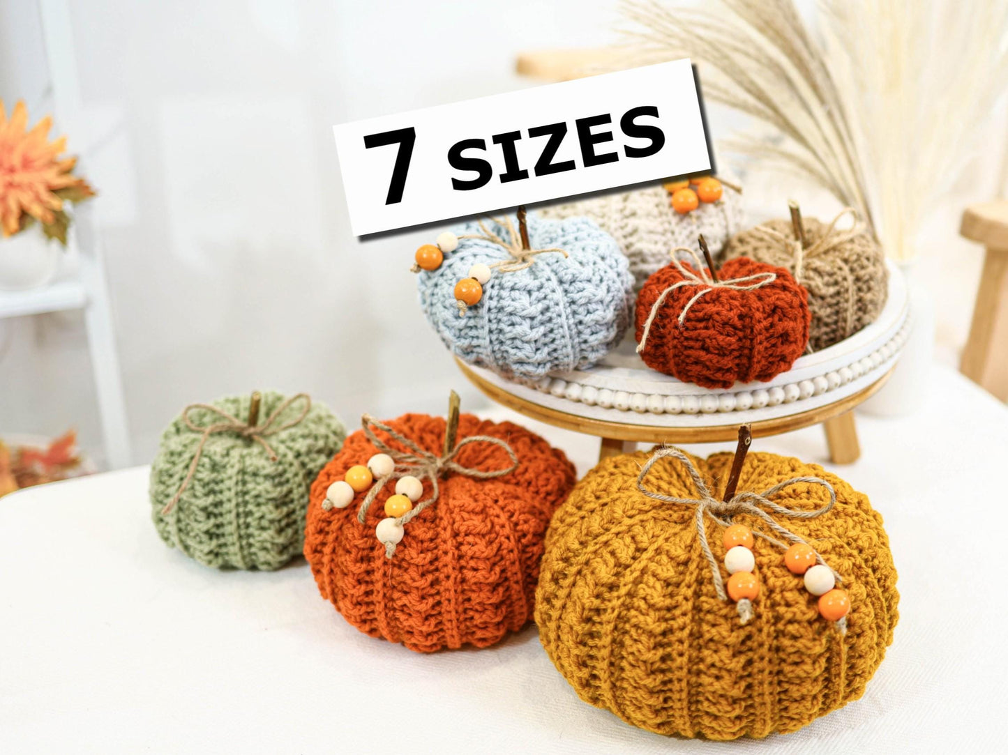 Cozy Fall Pumpkin crochet pattern