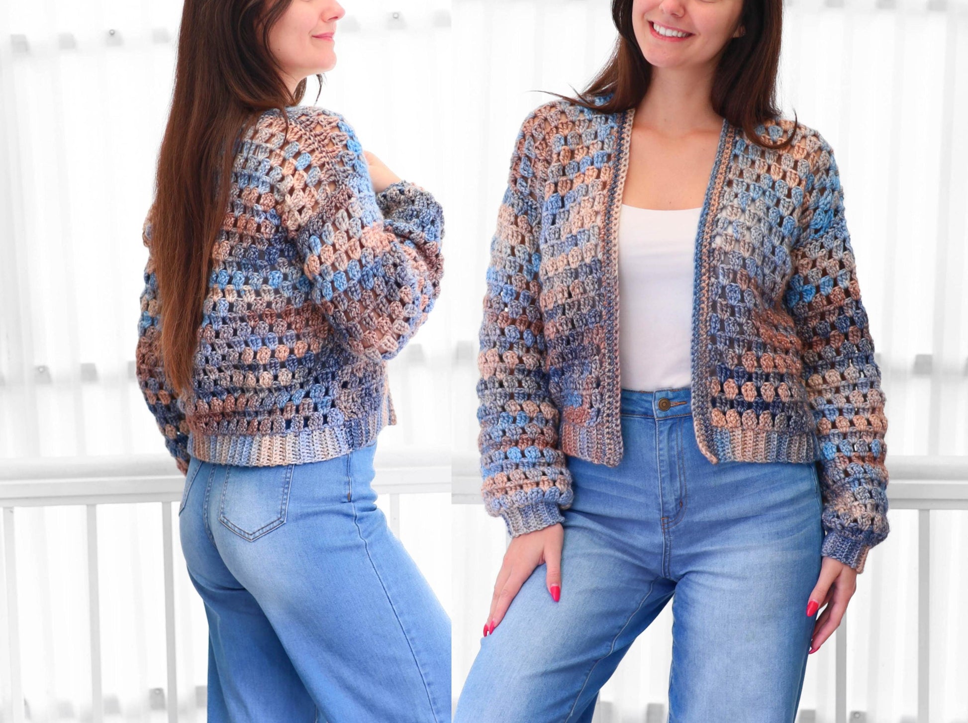 ELOISE Cardigan crochet pattern