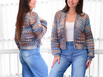 ELOISE Cardigan crochet pattern